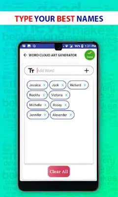 Word Cloud Art Generator android App screenshot 8